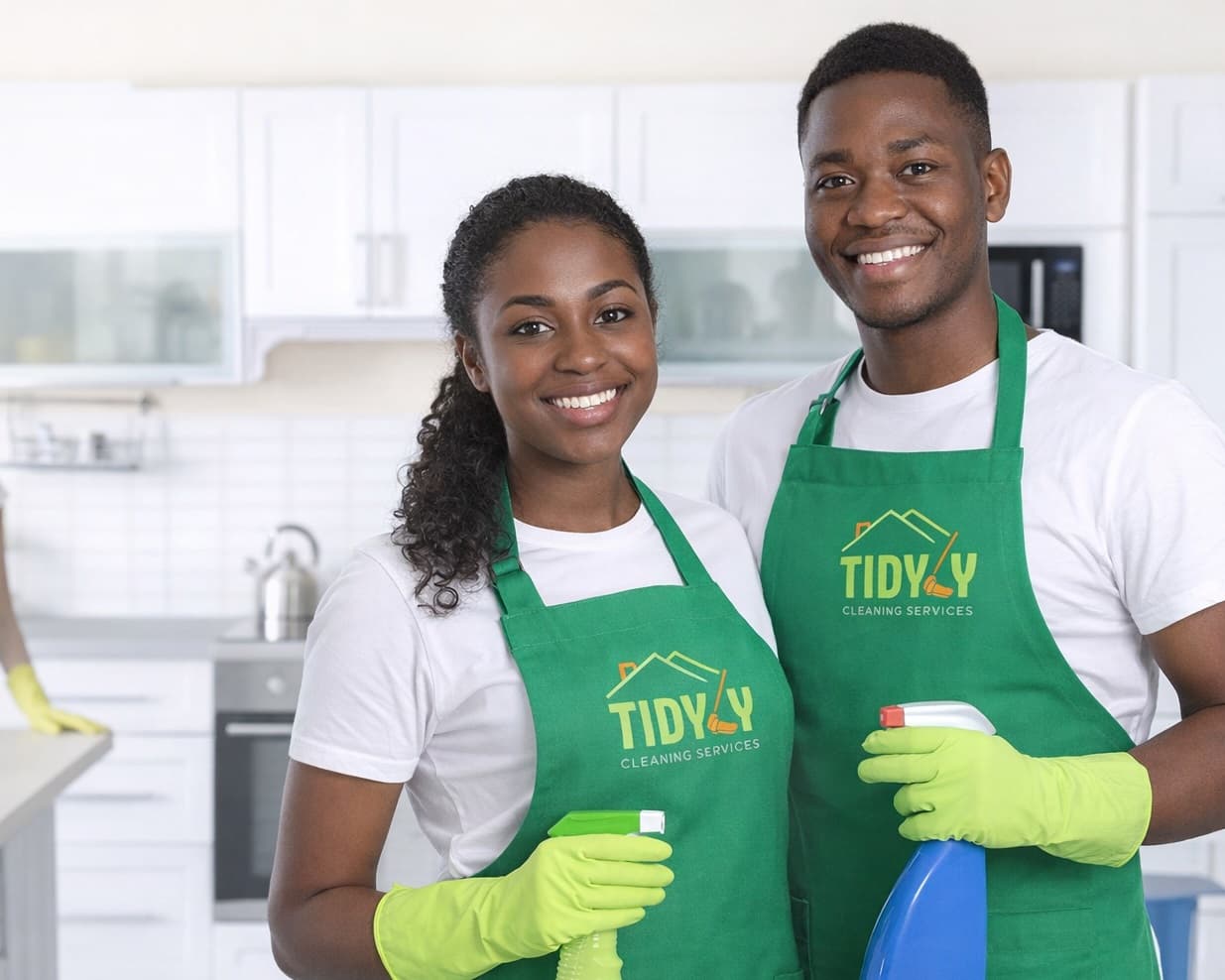 Tidyly cleaning team