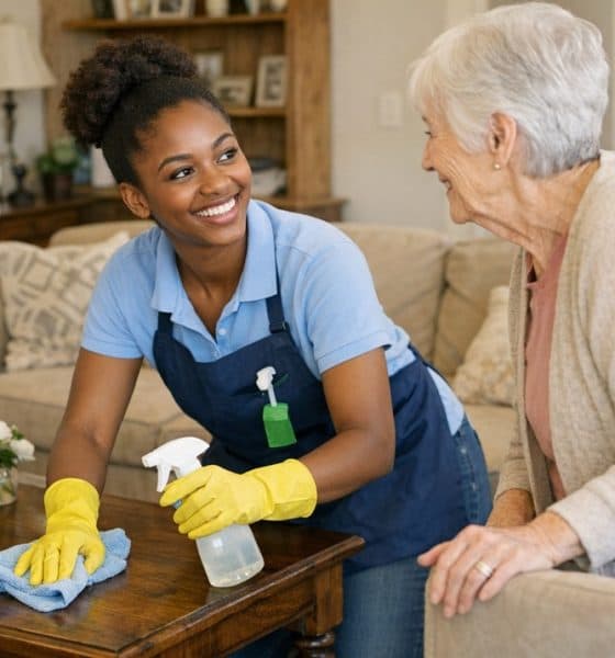 Seniors Home Cleaning